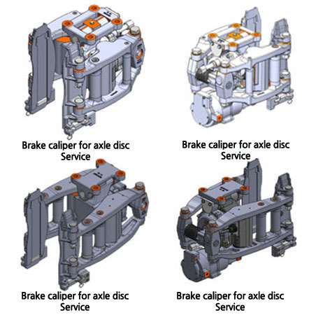 For axle brake disc, For wheel brake disc