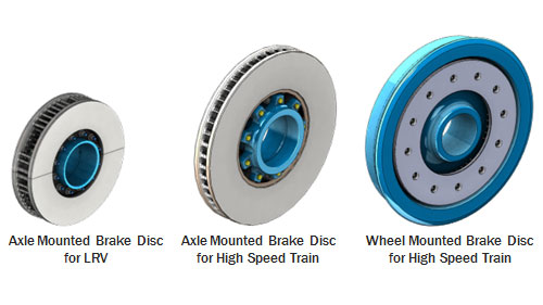 Axle MountedBrake Disc for LRV,Axle Mounted Brake Disc for High Speed Train, Wheel Mounted Brake Disc for High Speed Train
