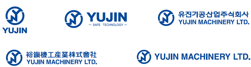 Yujin Signature-combination of Logo typeand Symbols mark